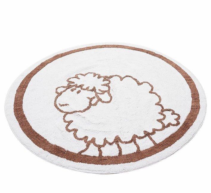 Alfombra Infantil Algodón 100% Lavable Animales Aratextil Oveja - Nanetes #